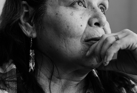 A photo of Laura Comenote, the person my story The Path Home is about.